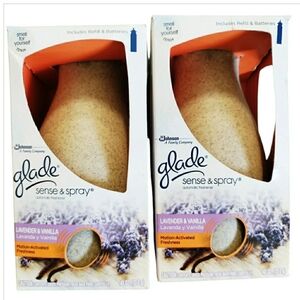 Glade Sense & Spray lavender Vanilla Motion Room Freshener Bundle Discontinued